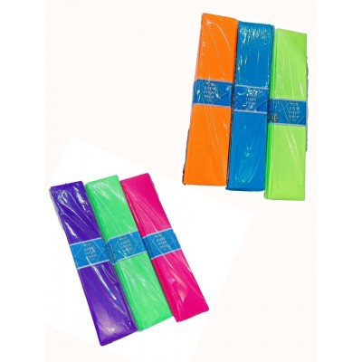 papel crepe offisou neonx6