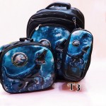 bolso de nin@ #2579(T)(3pcs-bolso+lonchera+cartuchera)(largo=38cm-ancho=30cm)(1346&*12))